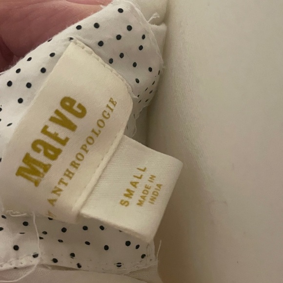 Anthropologie Black and White  Midi Dress - Picture 3 of 9